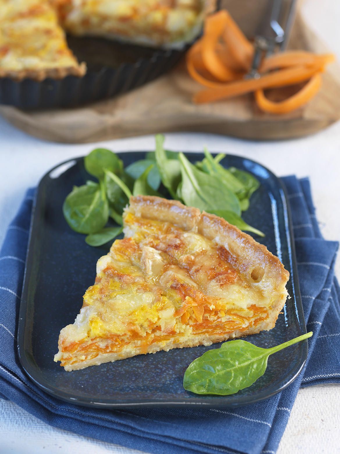 Prix engagé : Tarte fine aux poireaux et champignons