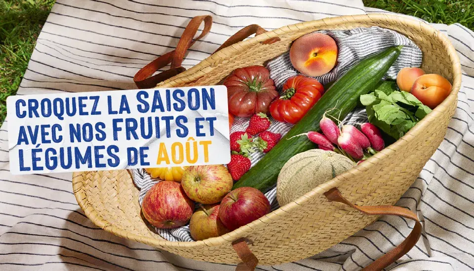 Calendrier de saisonnalité : Découvrez les pépites du mois d'août 2026 !